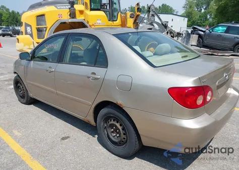 2006 Toyota Corolla Le из США, поврежденный, VIN 1NXBR32EX6Z669432